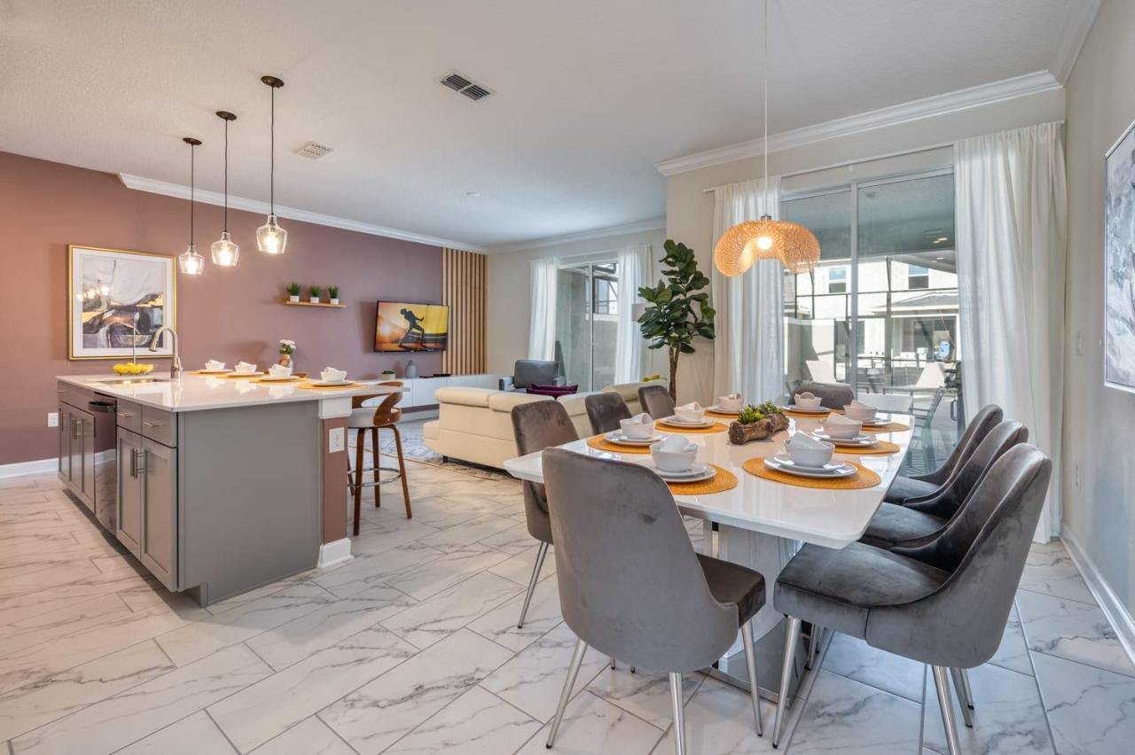 Awesome Home With Private Pool Near Disney Kissimmee Ngoại thất bức ảnh
